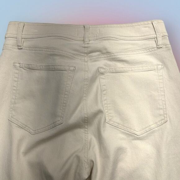 LOFT Women's Boot Cut Jeans - Cream - Picture 3 of 4